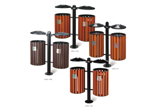 烤漆戶(hù)外垃圾桶