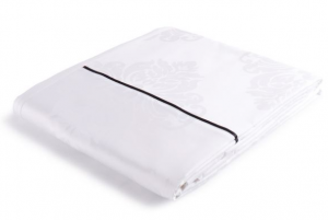 提花被套、雙排豎向絲帶②